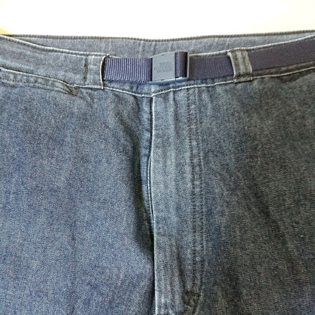 ノースフェイスパープルレーベル ナナミカ デニムフィールドパンツペインターパンツ
