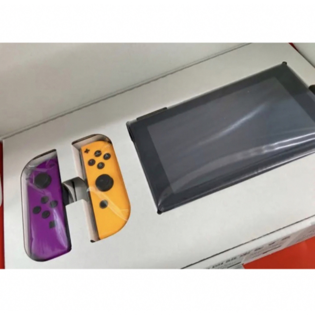 Nintendo Switch(ニンテンドースイッチ)のNintendo Switch 東京限定カラー　オレンジパープル エンタメ/ホビーのゲームソフト/ゲーム機本体(家庭用ゲーム機本体)の商品写真