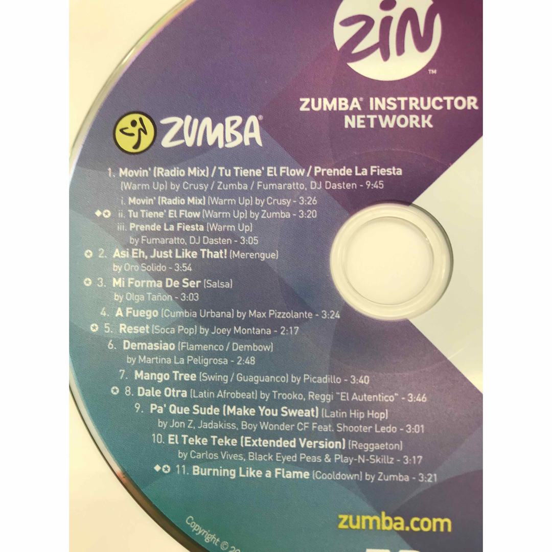 Zumba(ズンバ)のzumba zin DVD&CD vol99 エンタメ/ホビーのDVD/ブルーレイ(スポーツ/フィットネス)の商品写真