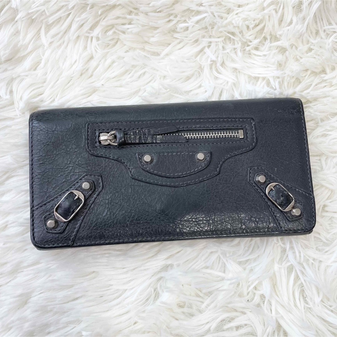 Balenciaga - BALENCIAGA クラシックコンチネンタル 長財布 レザーの