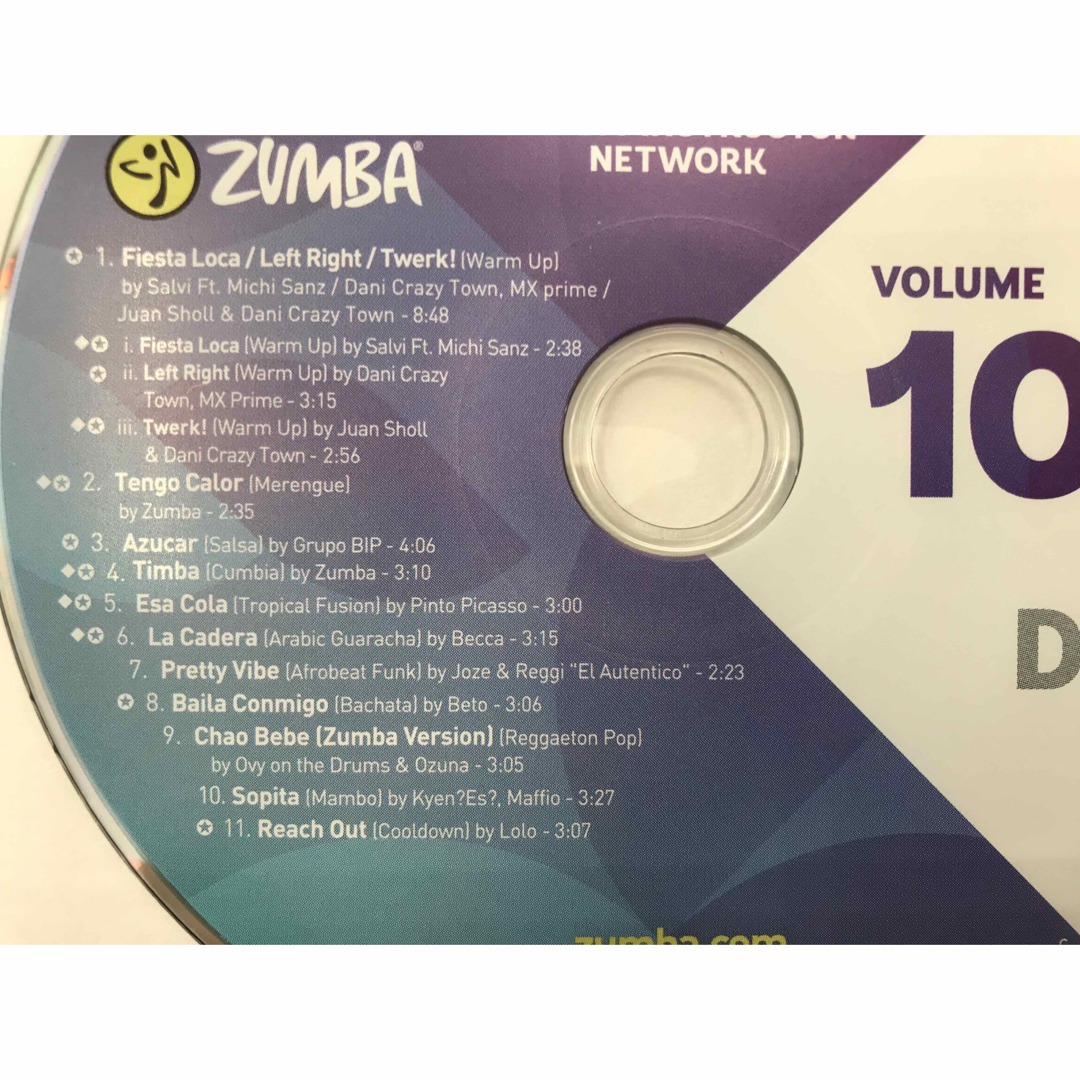 zumba zin DVD&CD vol103