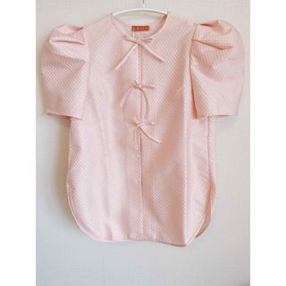 セルフォード(CELFORD)のAMICA kids アミカキッズ クチュールブラウス ピンク☆新品未使用(シャツ/ブラウス(半袖/袖なし))