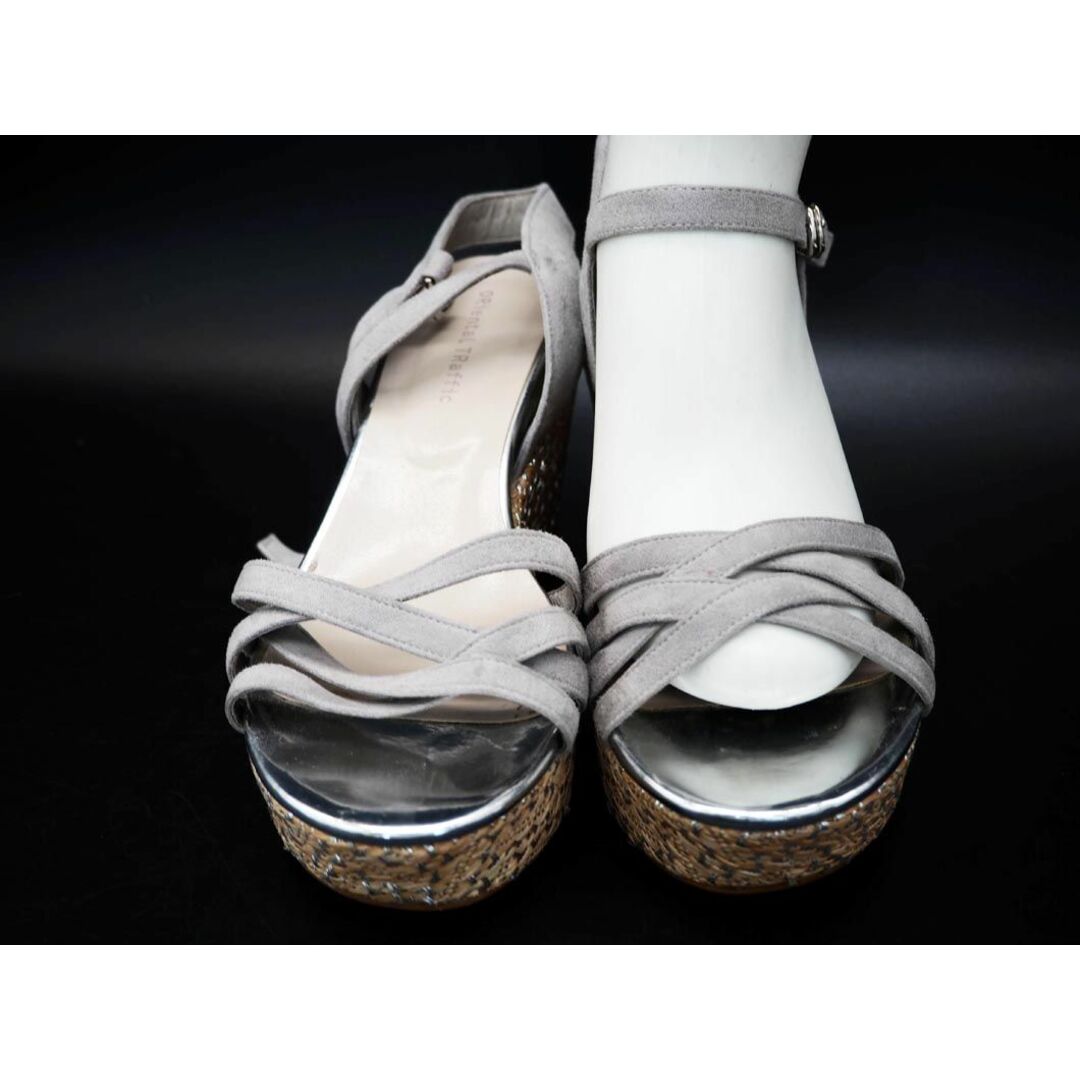 ORiental TRaffic(オリエンタルトラフィック)のORiental TRaffic オリエンタルトラフィック ウェッジソール サンダル sizeL(24.5cm)/グレー ■◆ レディース レディースの靴/シューズ(サンダル)の商品写真