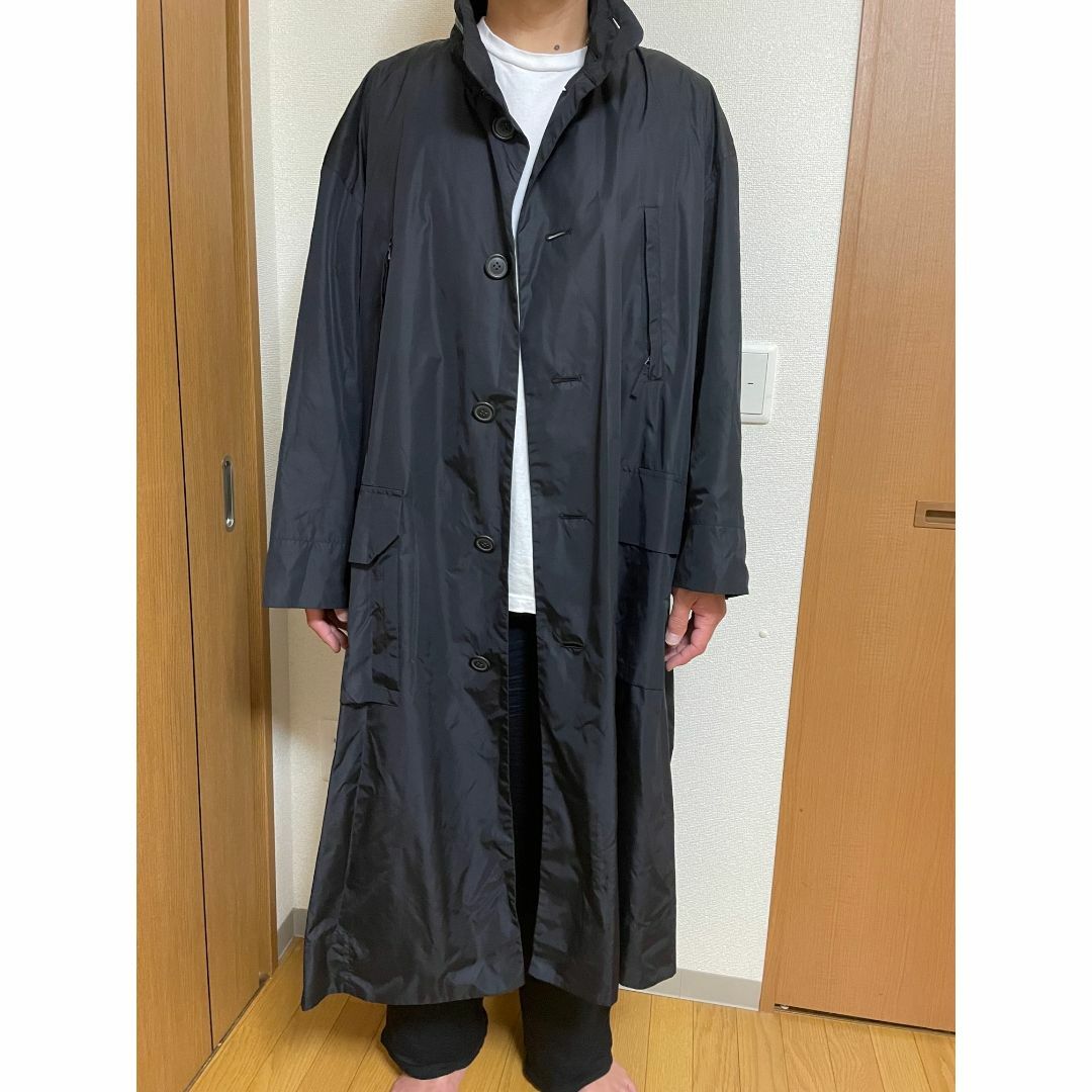 1994AW】ISSEY MIYAKE ナイロン ロングコート アーカイブ-