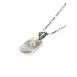 ヨウジヤマモト(Yohji Yamamoto)のSILVER 950 DOG TAG PENDANT(ネックレス)