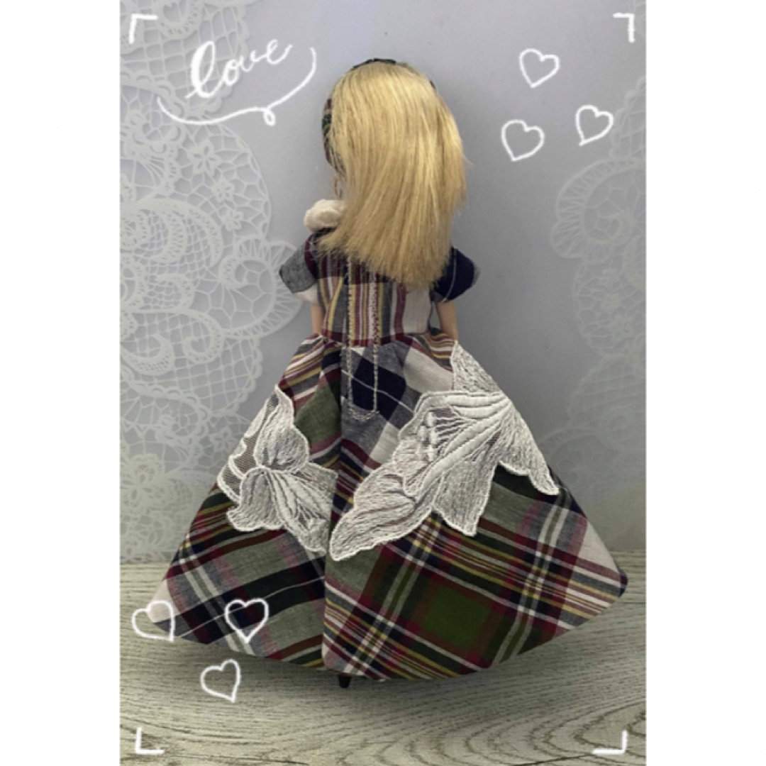リカちゃん人形　お洋服　⭐️5      4点セット ハンドメイドのぬいぐるみ/人形(人形)の商品写真