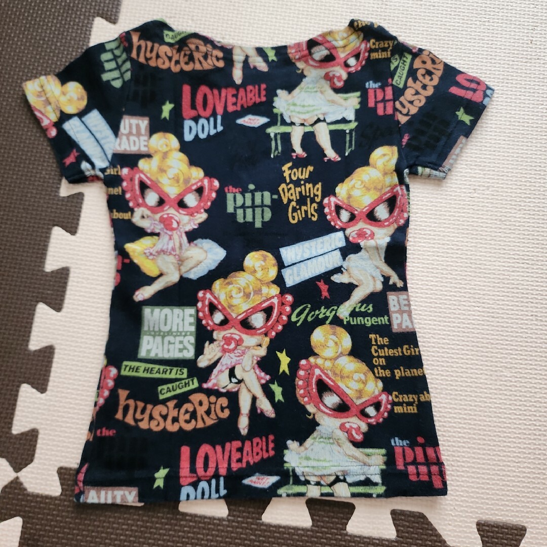 HYSTERIC MINI(ヒステリックミニ)のヒスミニ　セクシーミニTシャツ　美品　95㎝　ヒステリックミニ キッズ/ベビー/マタニティのキッズ服女の子用(90cm~)(Tシャツ/カットソー)の商品写真