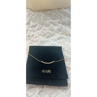 アーカー(AHKAH)のアーカー/ビリーブユー /ネックレス/K18/0.1ct ネックレス(ネックレス)