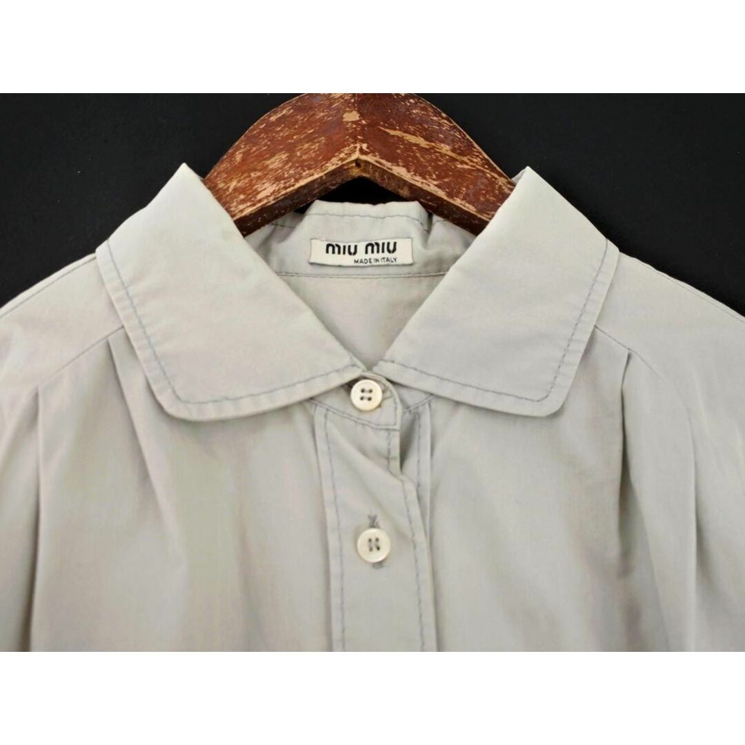 MIU MIU 半袖 イタリアsize38( ミュウミュウ ) | vrealitybolivia.com