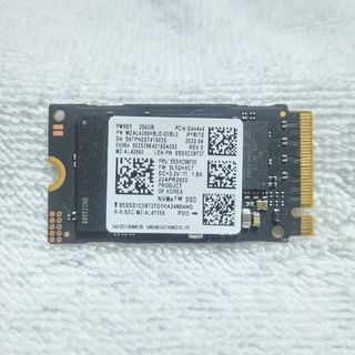 Samsung NVMe SSD 256GB M.2 2242 PCIe4x4の通販 by ニック's shop｜ラクマ