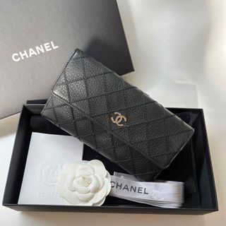 シャネル(CHANEL)のmii様専用‼︎ 極極美品超希少　シャネル　マトラッセ　キャビアスキン　長財布　(財布)