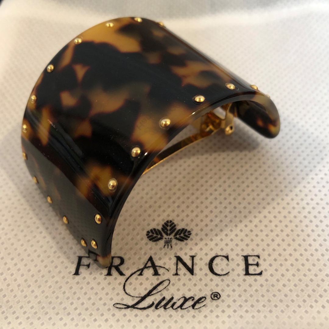 France Luxe(フランスラックス)のみ〜すけ様専用　新品FRANCE Luxe スタッズ (トーキョー)   レディースのヘアアクセサリー(バレッタ/ヘアクリップ)の商品写真