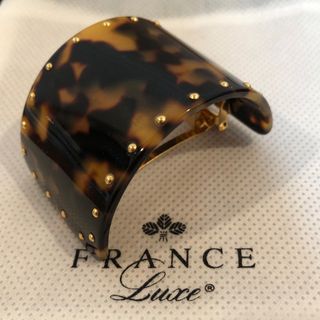 フランスラックス(France Luxe)のみ〜すけ様専用　新品FRANCE Luxe スタッズ (トーキョー)  (バレッタ/ヘアクリップ)