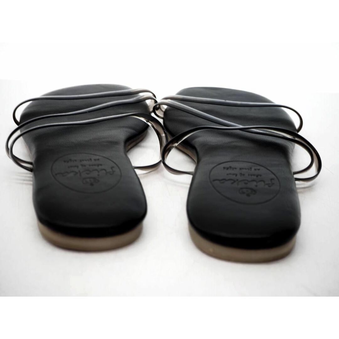 FLICKA フリッカ フラット ビーチ サンダル sizeSS（21.5cm位）/黒 ■◆ レディース レディースの靴/シューズ(サンダル)の商品写真