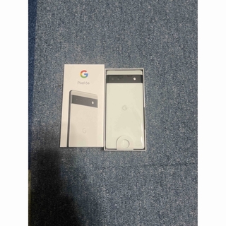 グーグルピクセル(Google Pixel)のpixel 6a 白(スマートフォン本体)