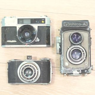 3点セット YASHICA-A 二眼レフ Taron VR リコー ベスト判(フィルムカメラ)