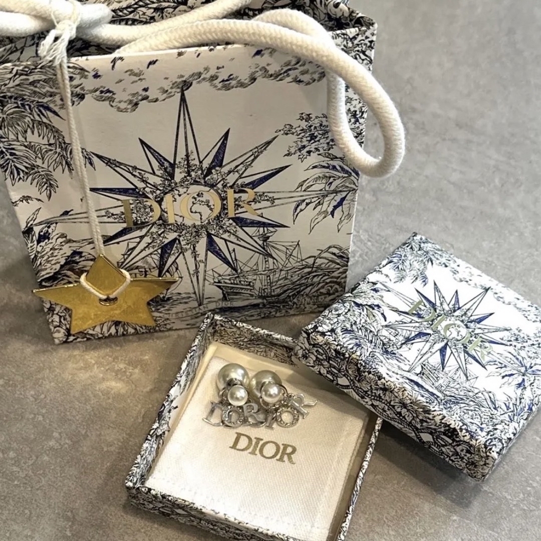 DIOR TRIBALES ピアス　シルバー