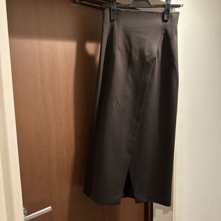 ザラ(ZARA)のZARA ザラ　ブラウン　ペンシルスカート(ひざ丈スカート)