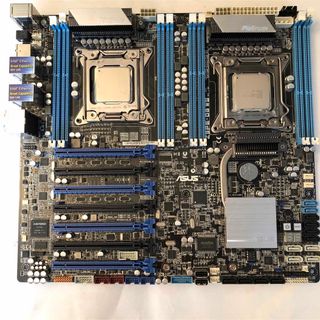 ASUS Z9PE-D8 WS マザーボード E5-2687WCPUセットの通販|ラクマ