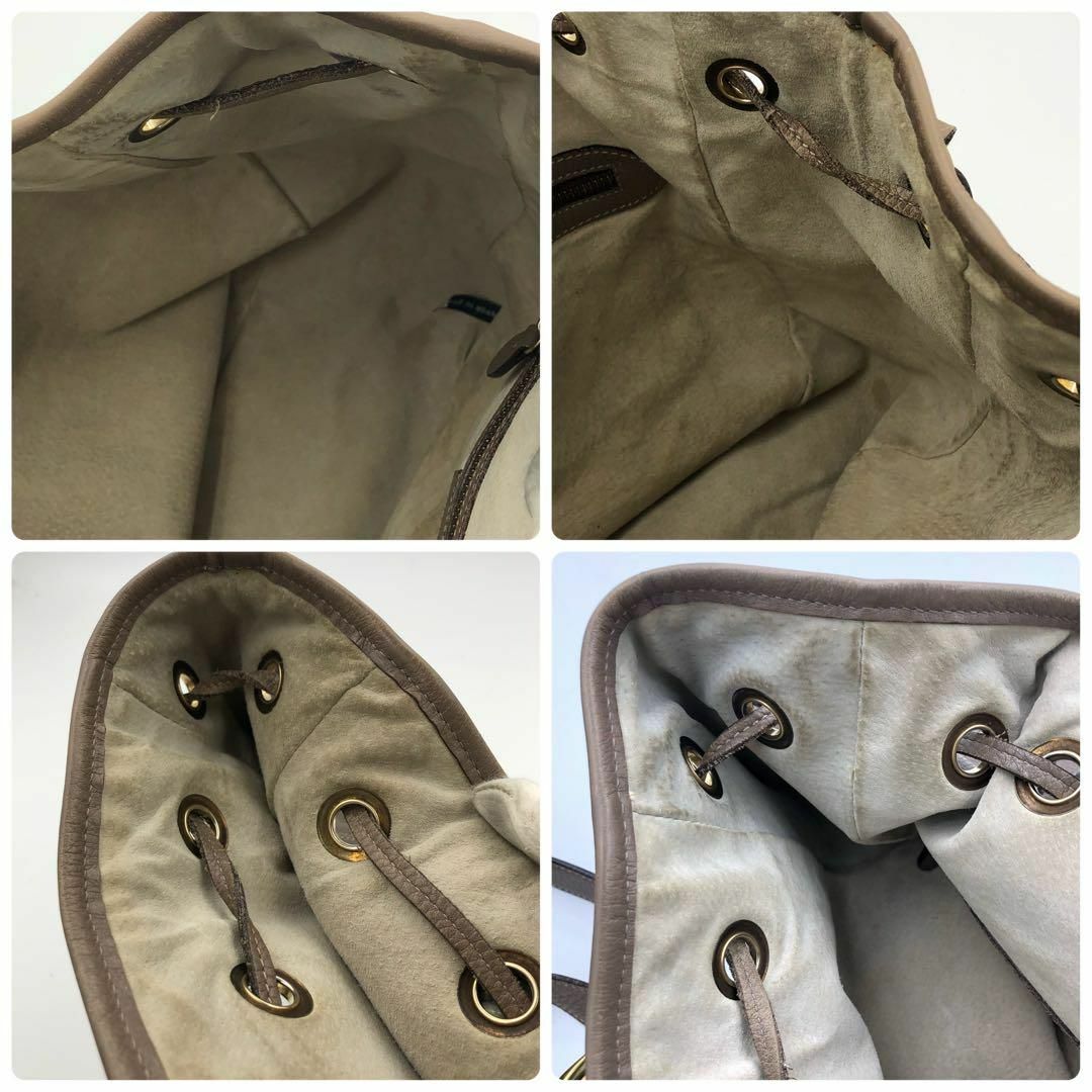 美品✨J&M DAVIDSON イエナ別注 巾着 ショルダーバッグ レザー-