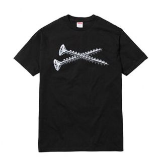 supreme screw Tee M black