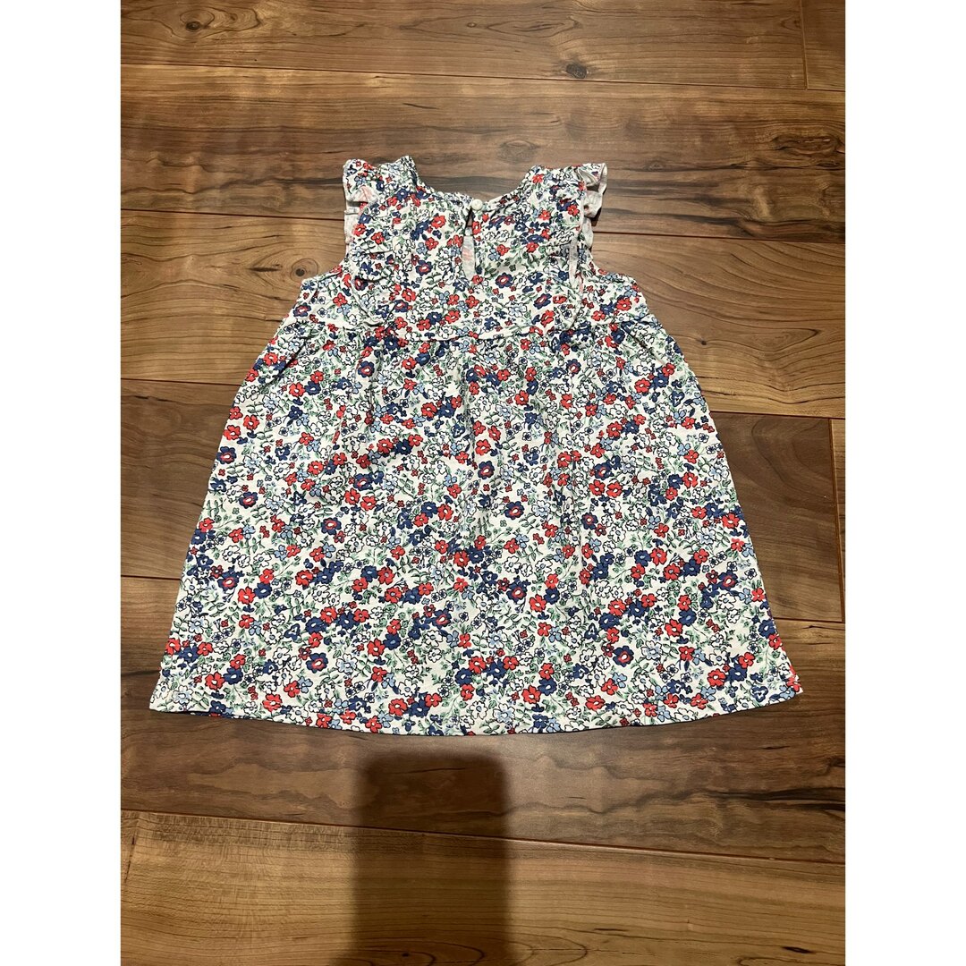 H&M(エイチアンドエム)のH&M 花柄ワンピース 80 キッズ/ベビー/マタニティのベビー服(~85cm)(ワンピース)の商品写真