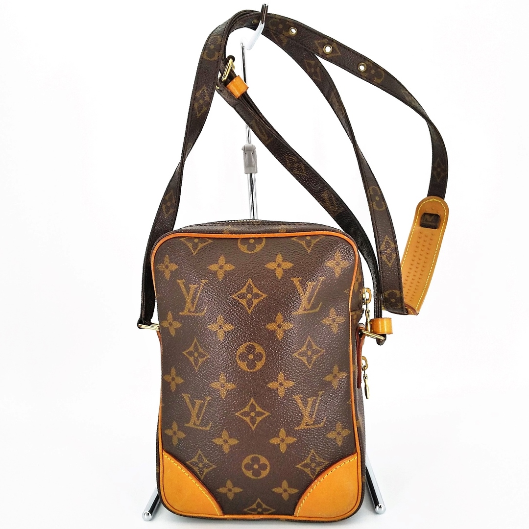 ルイヴィトン LOUIS VUITTON アマゾン M45236 モノグラム ポシェット 斜め掛け カバン ショルダーバッグ モノグラムキャンバス ブラウン