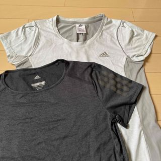 アディダス(adidas)の値下げ🎵　adidas レディース　半袖　Tシャツ　2枚　(ウェア)