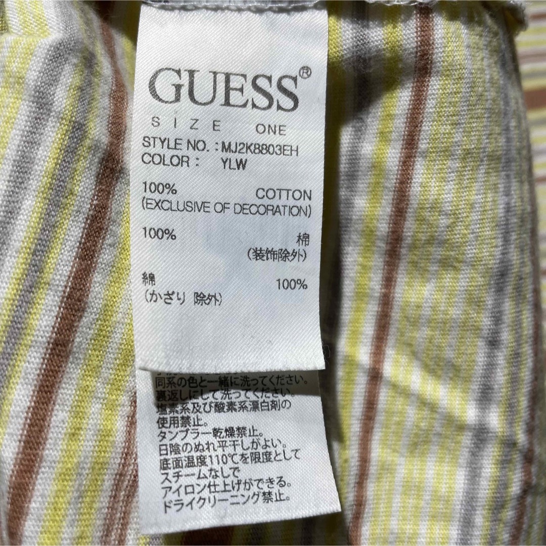 GUESS(ゲス)のGUESS ゲス Tシャツ size one メンズのトップス(Tシャツ/カットソー(半袖/袖なし))の商品写真