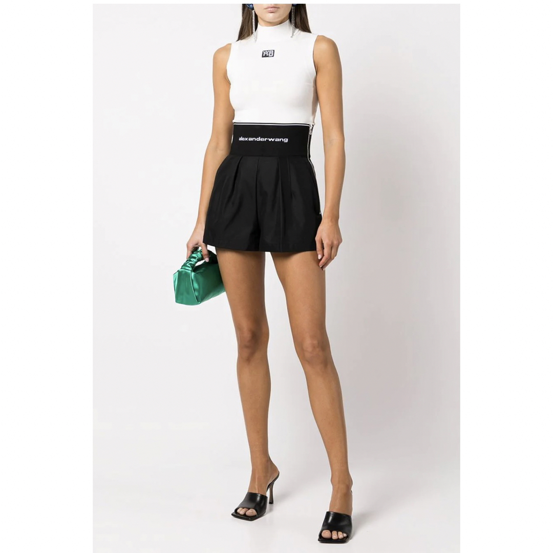新品未使用 正規品 alexanderwang アレキサンダーワン ロゴ パンツ www