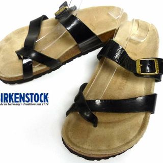 BIRKENSTOCK - BIRKENSTOCK ビルケンシュトックエナメルサンダル 35