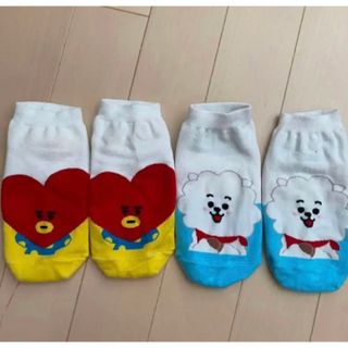 ビーティーイシビル(BT21)のBTS 防弾少年団 BT21 RJ BT21 TATA 靴下 ソックス(ソックス)