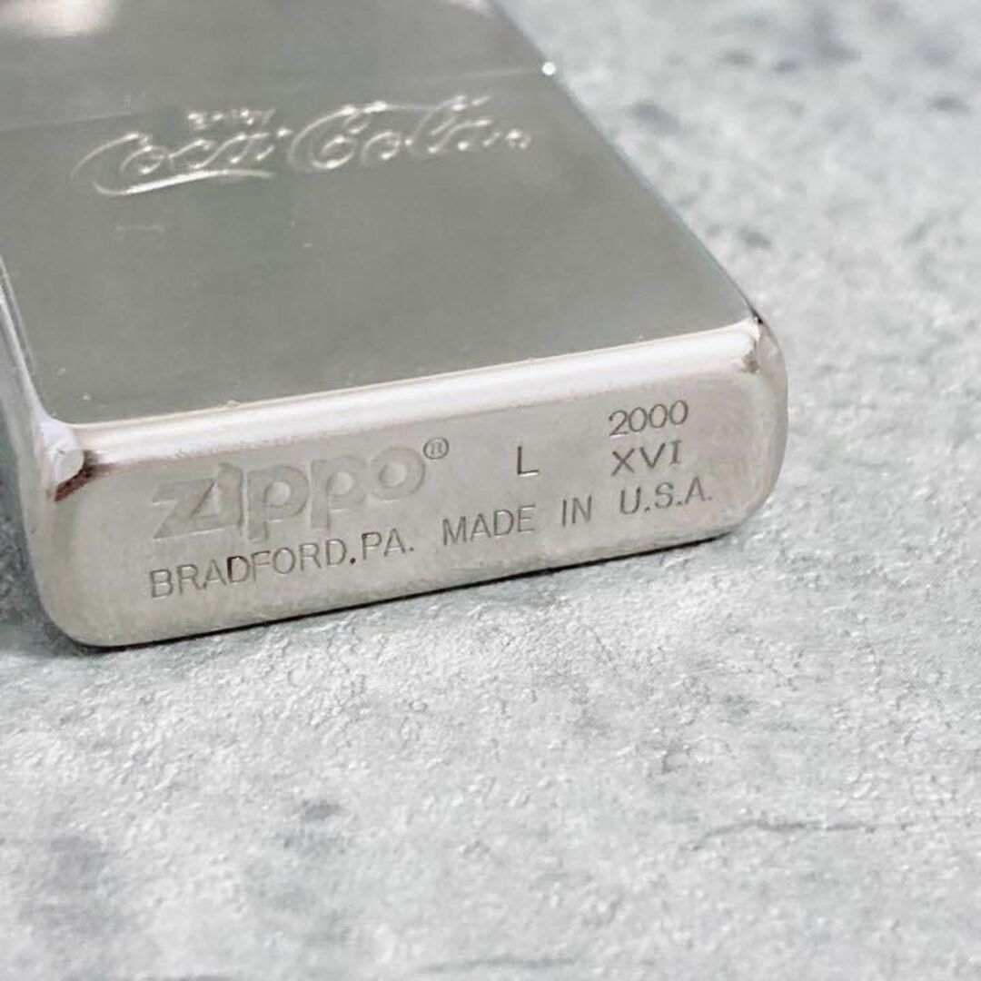 ZIPPO ジッポー コカ・コーラ ロゴ 2000年製タバコ オイルライター ...