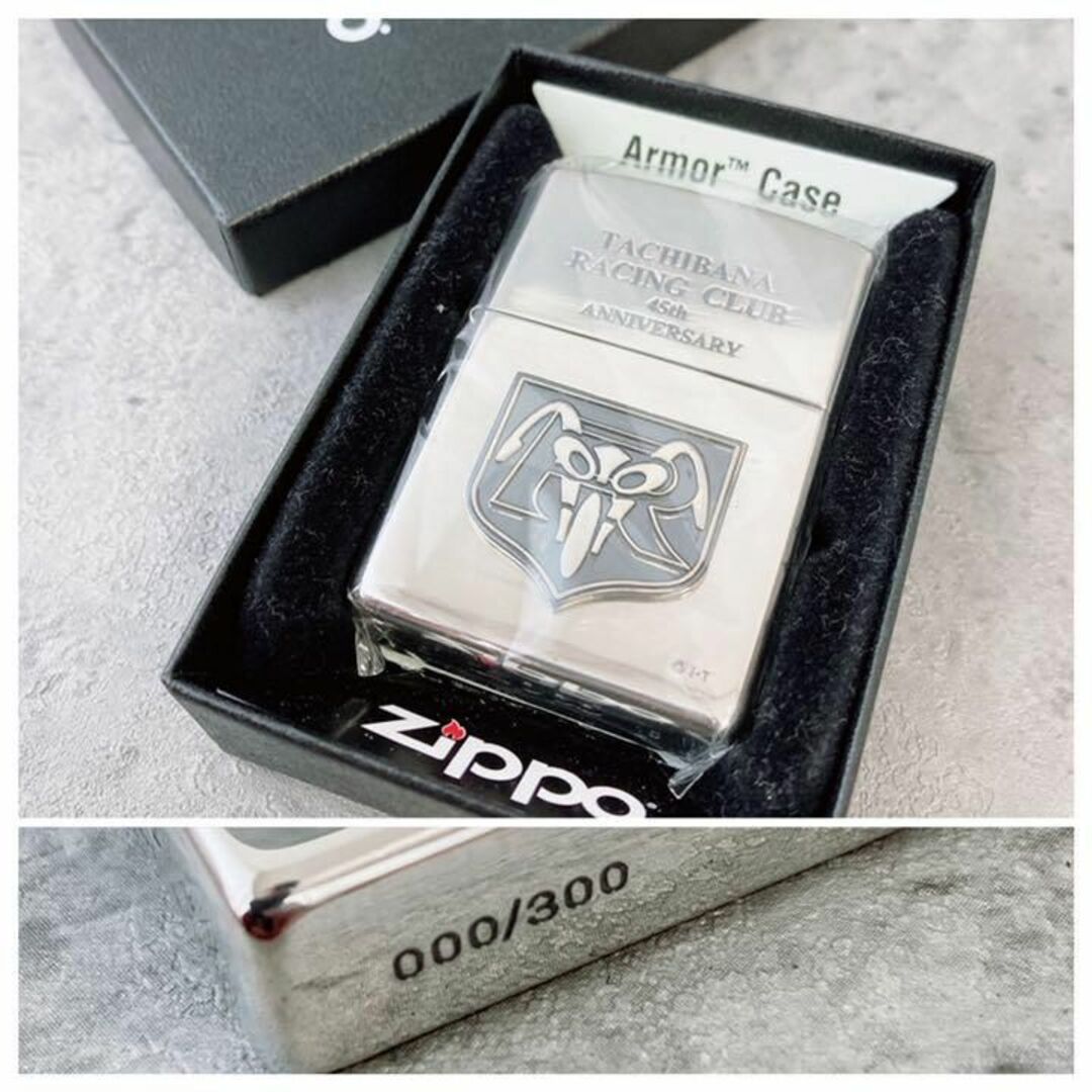 zippo ✨000/300✨仮面ライダー 立花レーシングクラブ 45周年 廃盤