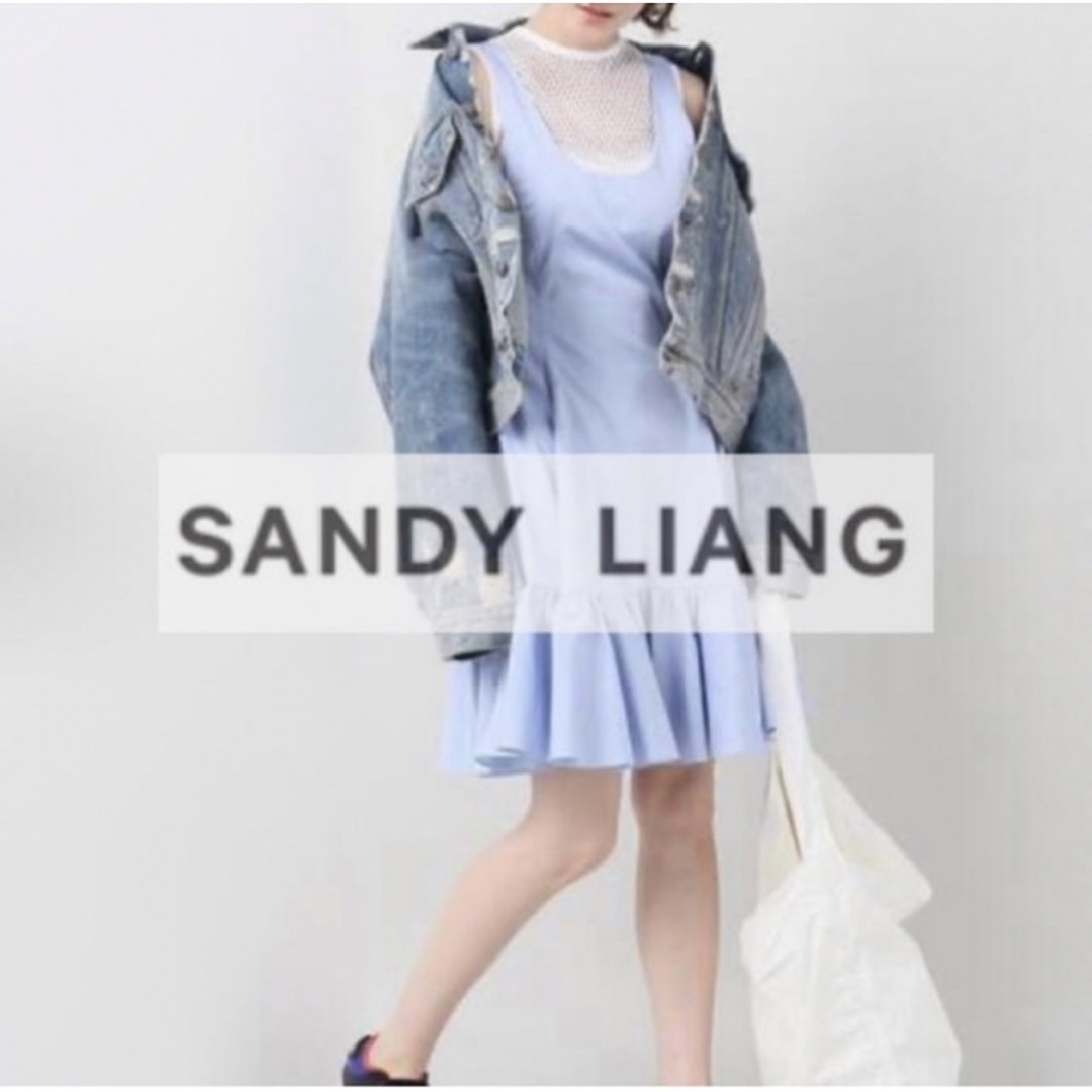 BEAMS(ビームス)のSANDY LIANG by BEAMS メッシュ　ワンピース　新品タグ付き レディースのワンピース(ひざ丈ワンピース)の商品写真