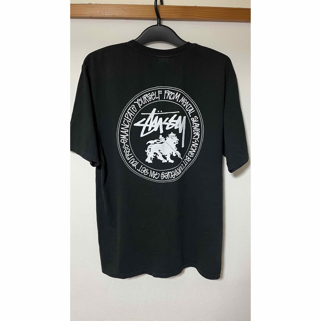 STUSSY✨希少✨ラスタ ライオン バックプリント Tシャツ - Tシャツ