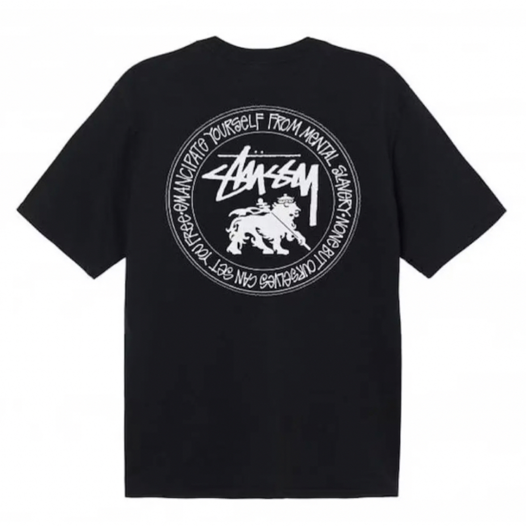 STUSSY✨希少✨ラスタ ライオン バックプリント Tシャツ