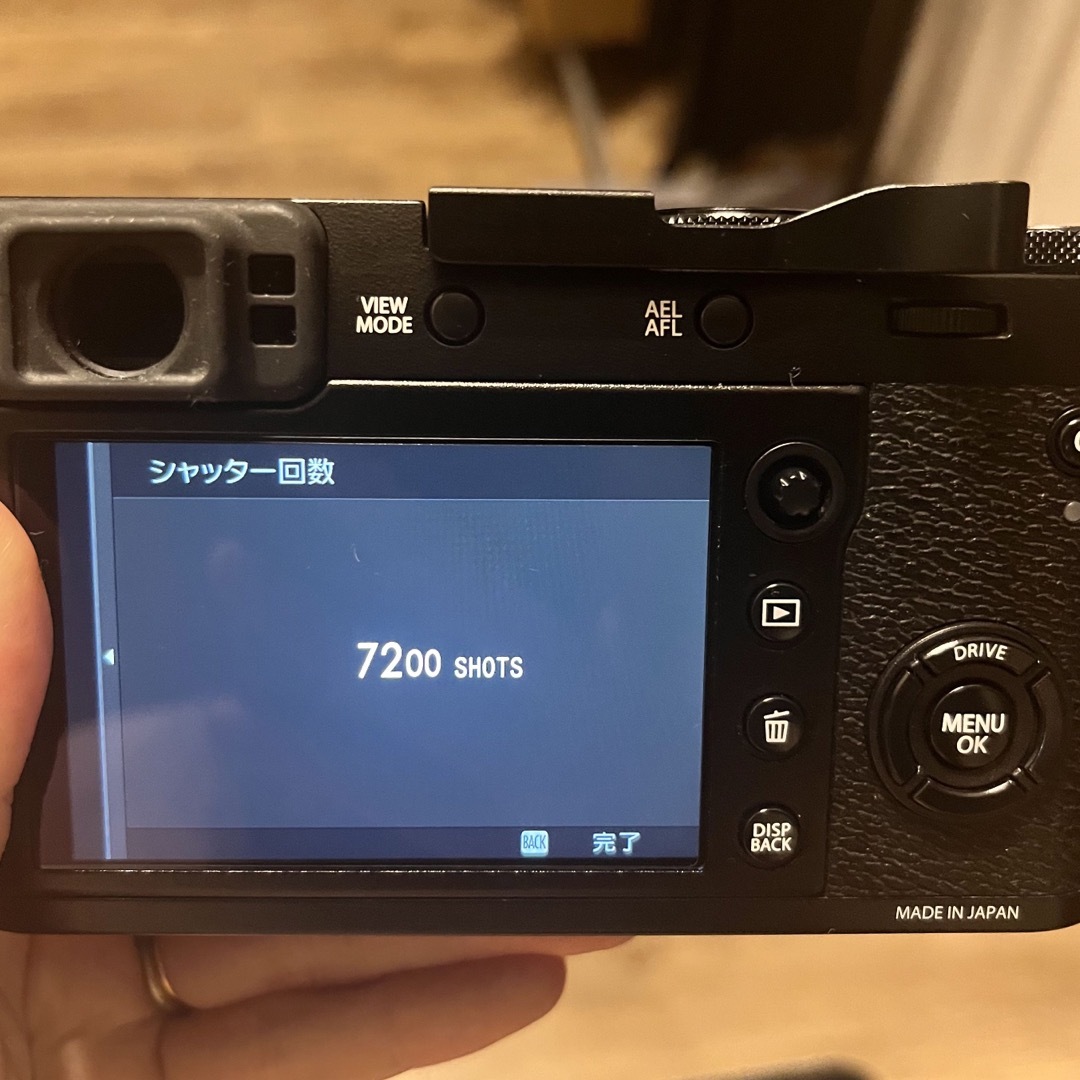 【美品】FUJIFILM X100Fブラック富士フイルムコンパクトデジタルカメラ 7