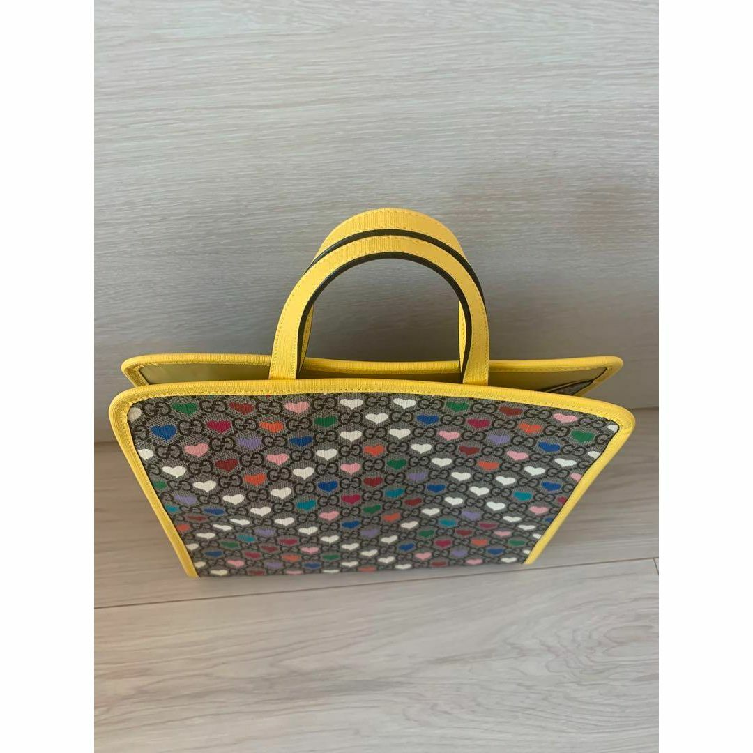 未使用品 グッチ チルドレン ハート トートバック | www