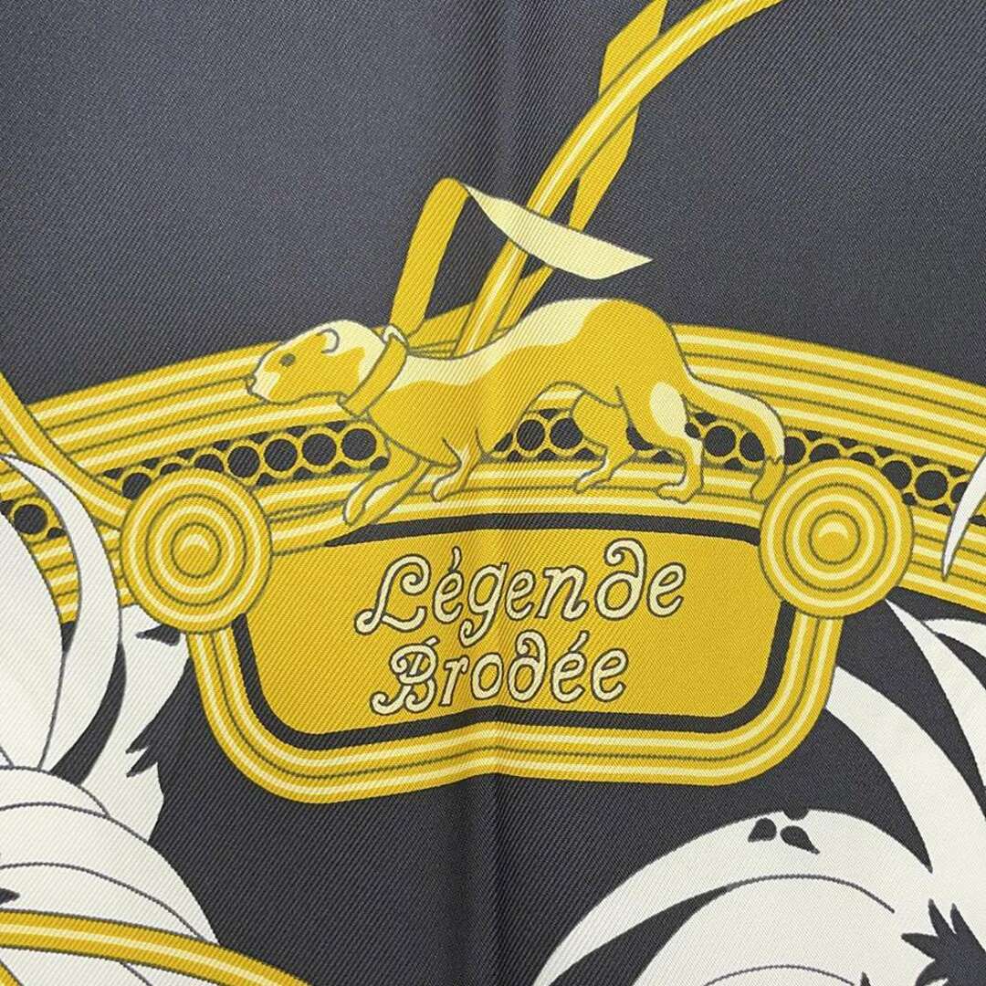 エルメス スカーフ カレ90 刺繍が織りなす伝説 Legende Brodee シルク HERMES 2023春夏