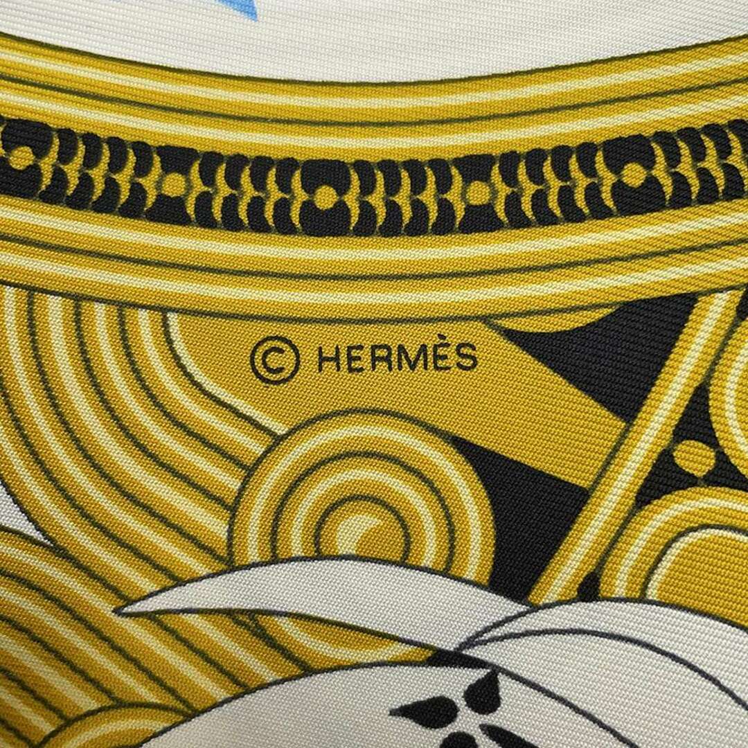 エルメス スカーフ カレ90 刺繍が織りなす伝説 Legende Brodee シルク HERMES 2023春夏