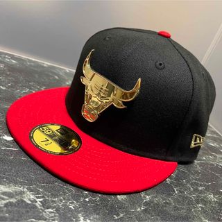 ニューエラー(NEW ERA)のコバ様【希少レア】NEW ERA ブルズ 9fifty ゴールドメタル(キャップ)