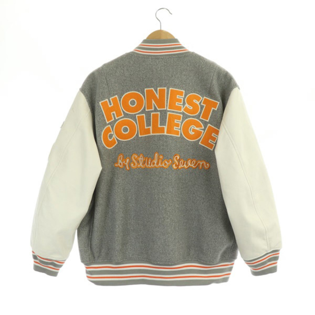 Studio seven × GU  HONEST COLLEGEスタジャン