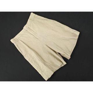 ザラ(ZARA)のZARA ザラ リネン100% キュロット パンツ sizeS/ベージュ ■◆ レディース(キュロット)