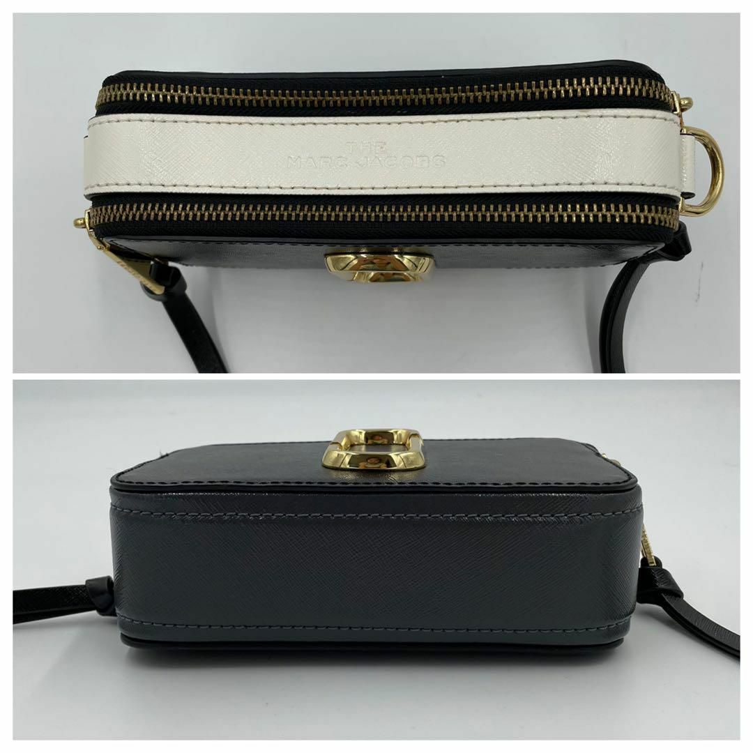 MARC JACOBS - 極美品✨マークジェイコブス スナップショット ... 極美品✨マークジェイコブス スナップショット ショルダーバッグ レザー ロゴ