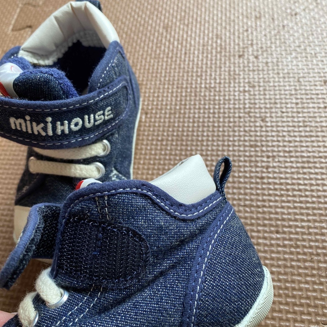 mikihouse(ミキハウス)のミキハウス　靴　12.5センチ　スニーカー　ベビー キッズ/ベビー/マタニティのベビー靴/シューズ(~14cm)(スニーカー)の商品写真