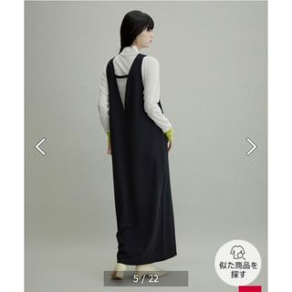 Adam et Rope' - 美品 2WAYストレートワンピース ブラックの通販