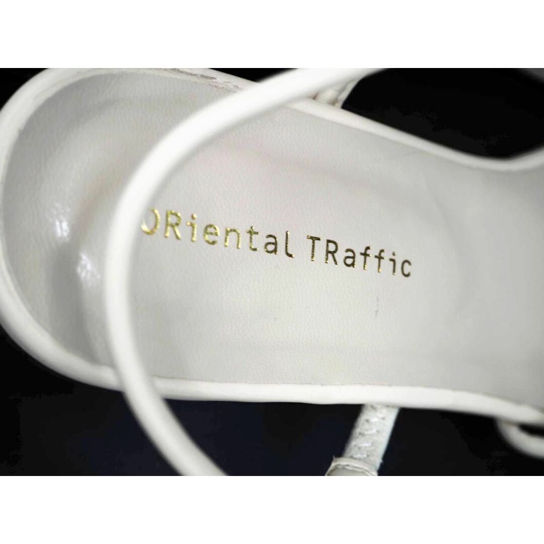 ORiental TRaffic(オリエンタルトラフィック)のORiental TRaffic オリエンタルトラフィック クリアボールヒール サンダル sizeL（24.5ｃｍ）/アイボリー ■◆ レディース レディースの靴/シューズ(サンダル)の商品写真