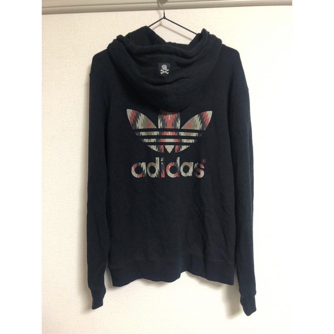 レア neighborhood adidas コラボパーカー