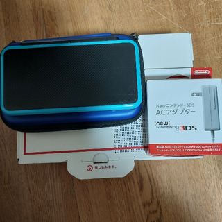 ニンテンドー2DS(ニンテンドー2DS)のNewニンテンドー2DS LL本体 ブラック×ターコイズ(携帯用ゲーム機本体)